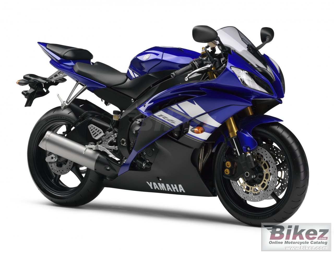 Big Yamaha yzf-r6 picture and wallpaper from Bikez.com